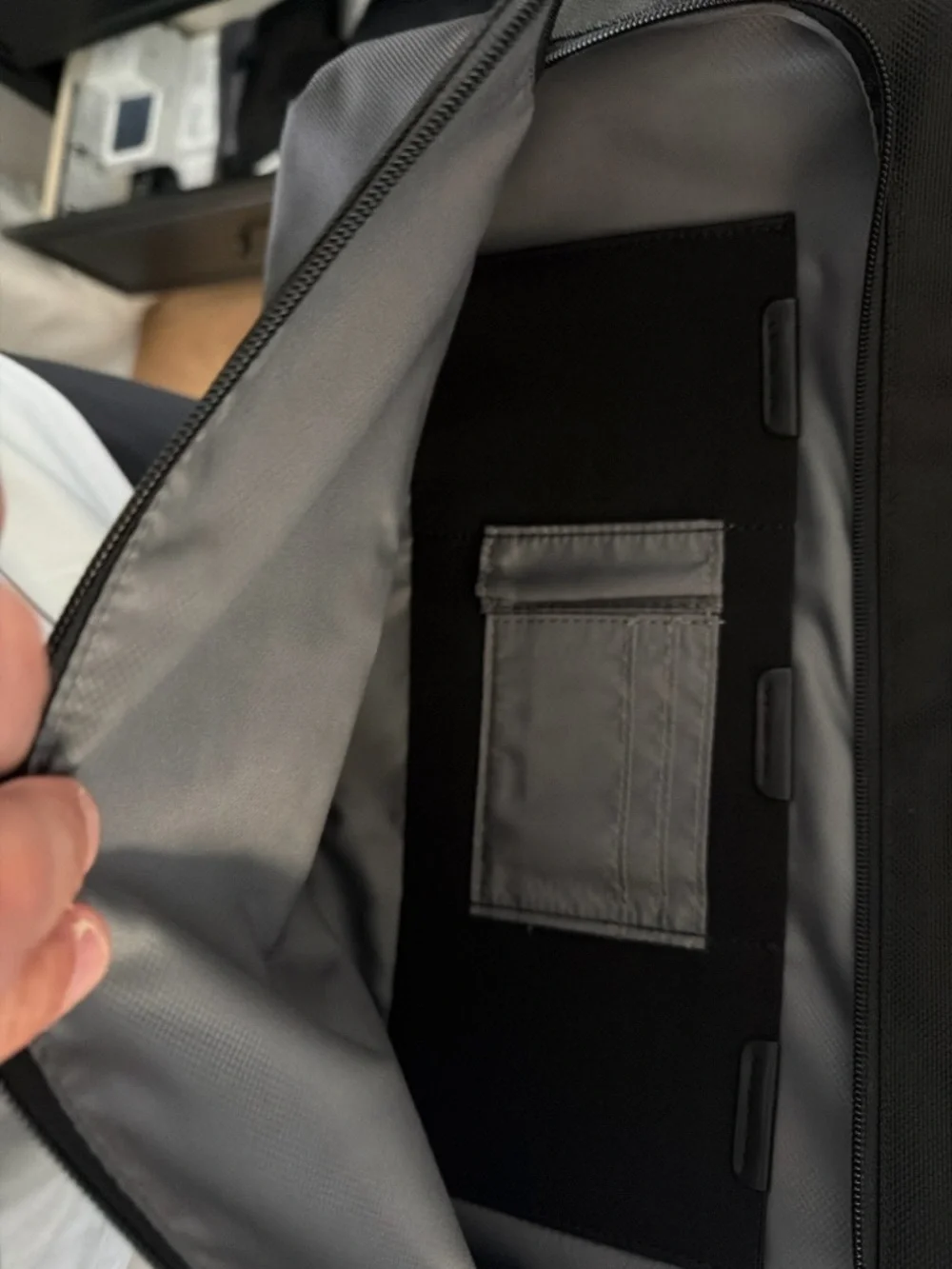 Black Men's Business Messenger Bag